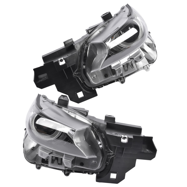 大灯总成 2X Left + Right LED Headlight Headlamp W/AFS Replacement for Mazda Replacement for CX-9 2016-2023 2.5L-2