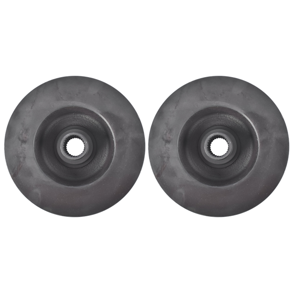 制动鼓 2Pcs Front Wheel Brake Hub Rotor Disc Replacement for John Deere Gator HPX 4x4 615E 815 620i 850D XUV AM142950 M159548 M164367 M156363-8