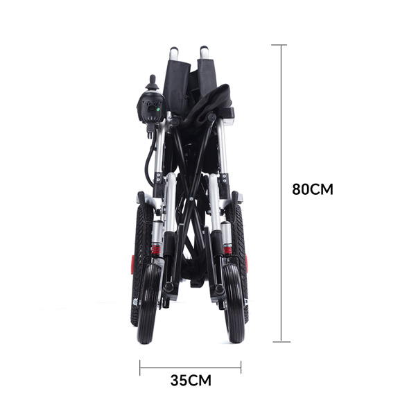 500瓦双电机电动轮椅折叠式助行电动轮椅-13
