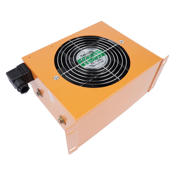 风冷式油冷却器 Brand New AW0607T Hydraulic Air Oil Cooler Air-Cooled Oil Radiator Heat Exchanger 48W 12V 20L/min 680Kcal/h AW0607T-CA AJ0607T-CA-3