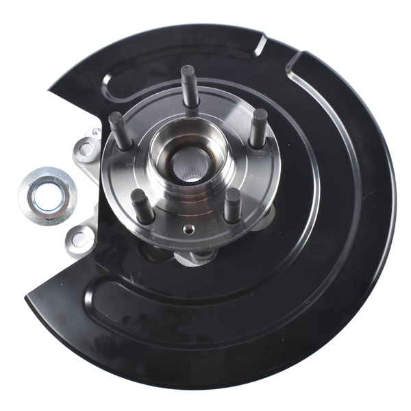 转向节总成 Rear Left Steering Knuckle & Wheel Bearing Hub Assembly Replacement for 2011-2019 Ford Explorer AWD 686-279-6