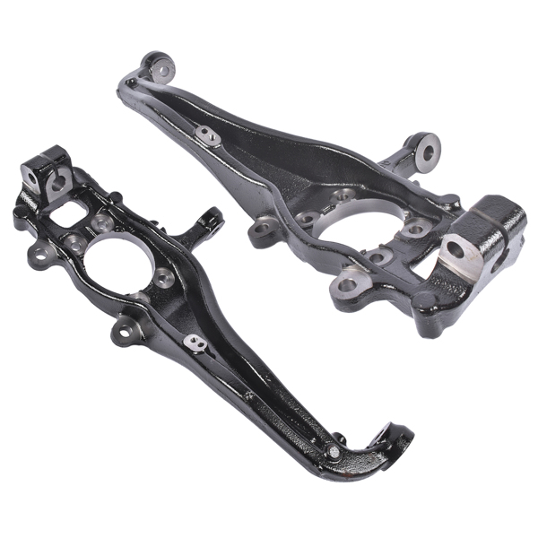 转向节 Front Left Right Side Steering Knuckles Fit for Nissan Frontier 2005-2019 Pathfinder 2005-2012 Xterra 2005-2012 All Engine Sport Utility Cast Iron Black 40015-EA000 698-267 40014-EA000 698-266-7