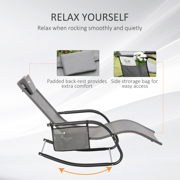 花园椅 /摇摇椅（周末不发货）（ Amazon Shipping）（WalMart禁售）-4