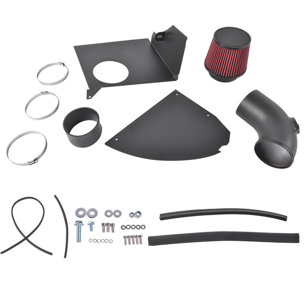 冷气进气套件 4" Cold Air Intake System Kit with Red Filter Replacement for BMW 2019+ M340i G20 G21, 2020+ M440i G22 G23, 2022+ M240i G42-4