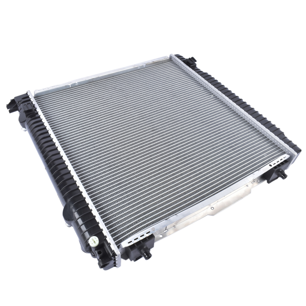 散热器 Aluminum Radiator w/ Transmission Oil Cooler Fit for Mercedes-Benz W463 G500 V8 5.0L 2002-2008 G550 2009-2012 G55 AMG 2003-2011 V8 5.5L A461500002 4635000100 4635000200-6