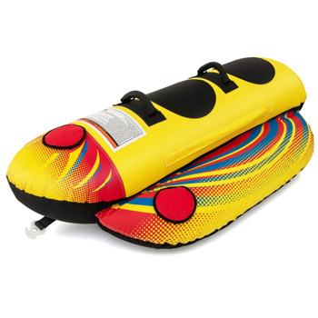 Yellow Inflatable Towable Tube Banana Boat for Boating