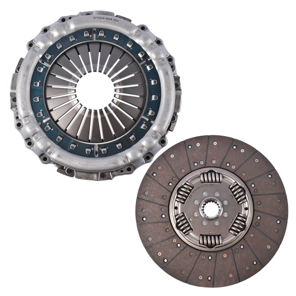 离合器片和压盘 Transmission Clutch Fit for Freightliner DT12 / Cascadia 125 126 116 113 2008-2022 A0214135000 3400700529 0214027008 0282500001-7