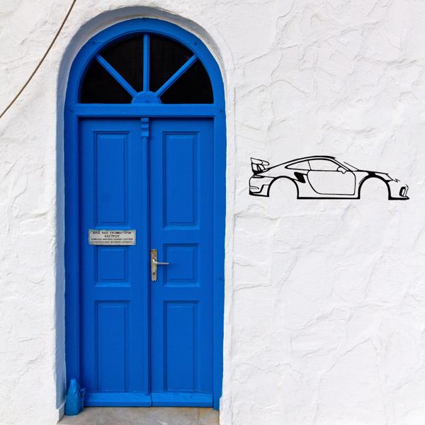 通过令人惊叹的1pc跑车金属墙艺术加速您房间的魅力-非常适合男孩和女孩房间，幼儿园（TikTok、temu下自提）-36