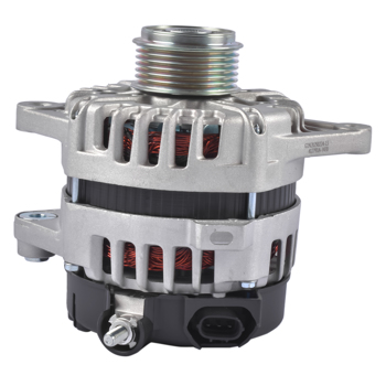 发电机 12V 130A IF IR S6 Clockwise Alternator Fit for Hyundai Elantra Kona Sonata Tucson Veloster Kia Forte Optima Soul L4 1.6L Turbocharged Metal 37300-2B960 21153N 21153 2622503
