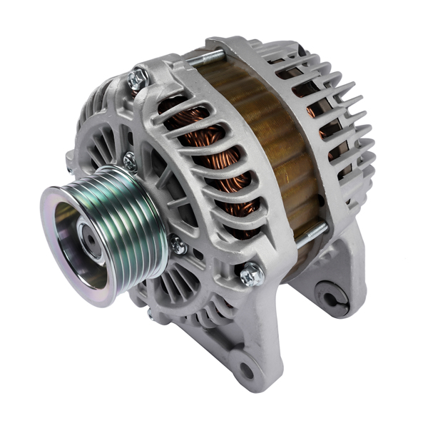 发电机 Alternator Fit for Nissan Versa 2012-2019 Versa Note 2014-2019 L4 1.6L 7-Groove Pulley 110A 12V Clockwise 23100-3BE1A 231003BE1A-2