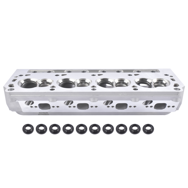 缸盖 1PC Bare Aluminum SBF Cylinder Head 185cc 61cc 65cc Replacement for Ford Small Block 289 302 351W 5.0L V8 Engines-3