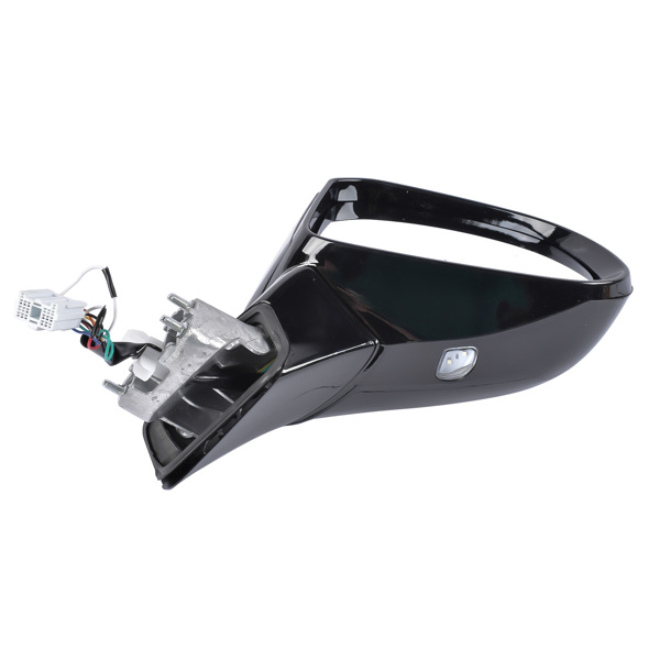 后视镜 Mirrors Passenger Right Side Heated Hand Fit for Hyundai Santa Fe 2021-2023 Manual Folding No Memory Paintable with Puddle Light No Auto-Dimming Power Adjust 87620-S2410 HY1321331 87620S2410-3