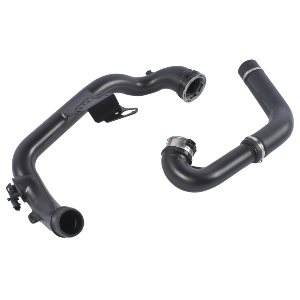 进气管 Intercooler Turbo Hose Fit for Buick Regal Base GS Premium Sport Touring 2014-2017 Chevy Malibu LT LTZ 2013-2015 2.0L L4 Black Plastic/Rubber Curved 23131218 GM23131218-2