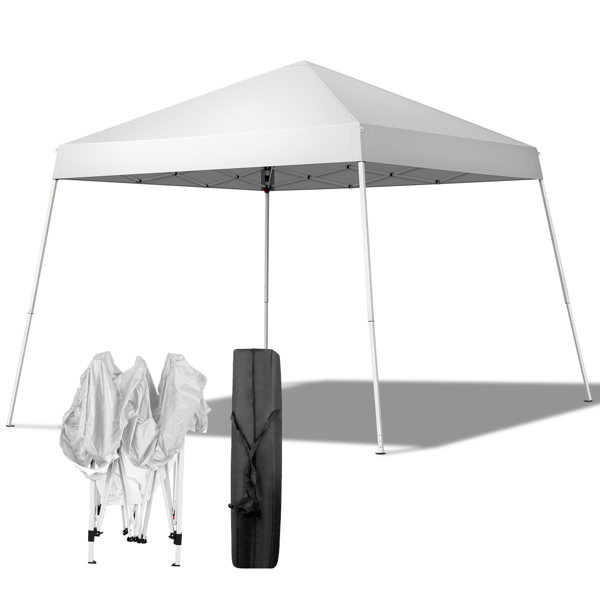 3 X 3M  白色 家用折叠凉棚 斜脚凉棚 广告帐篷-2