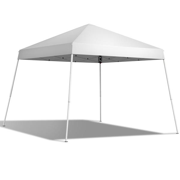 3 X 3M  白色 家用折叠凉棚 斜脚凉棚 广告帐篷-4