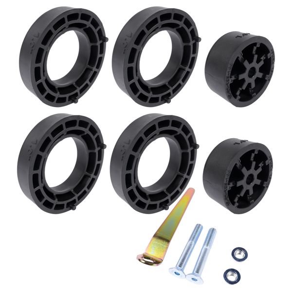 调节套件 Front 1.5 inch Spacer Leveling Kit No Shocks For 2020-2025 Jeep JT Gladiator 3.0L 3.6L V6 1155300 -8