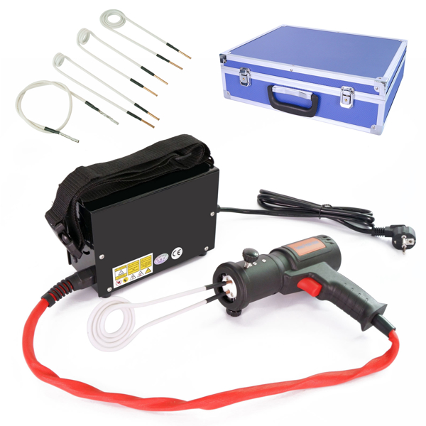 电磁加热器套装螺栓拆卸器无焰加热工具 4 个软线圈 15017-16