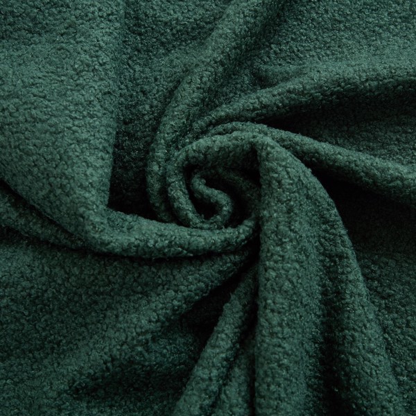 现代落地沙发，带 2 个枕头，可转换泰迪布艺泡沫填充沙发床，15 英寸全尺寸折叠床垫，适用于客厅、客床、游戏室，无需组装，绿色-4