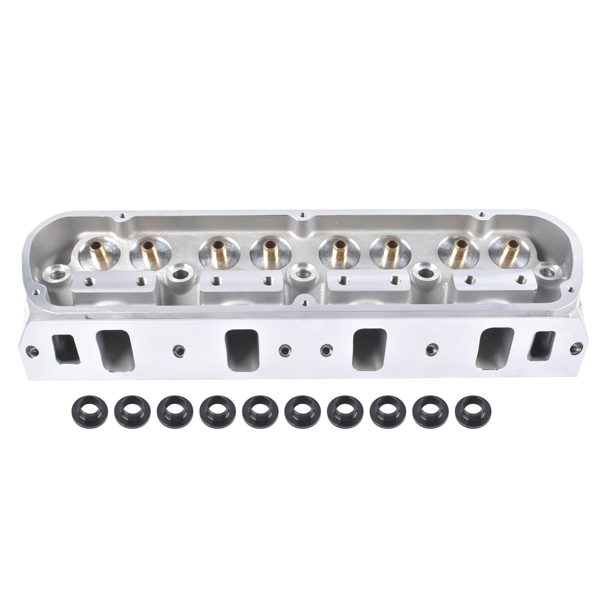 缸盖 1PC Bare Aluminum SBF Cylinder Head 185cc 61cc 65cc Replacement for Ford Small Block 289 302 351W 5.0L V8 Engines-1