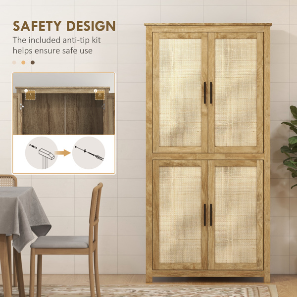 厨房侧板/储物柜/ 咖啡吧柜 /厨房橱柜/厨房隐藏式箱柜（周末不发货）（ Amazon Shipping）（WalMart禁售）-6