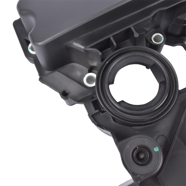 气门室盖 Black Pastic Engine Valve Cover with Gasket Fit for Mercedes-Benz C250 SLK250 2012-2015 1.8L L4 2710101730-7