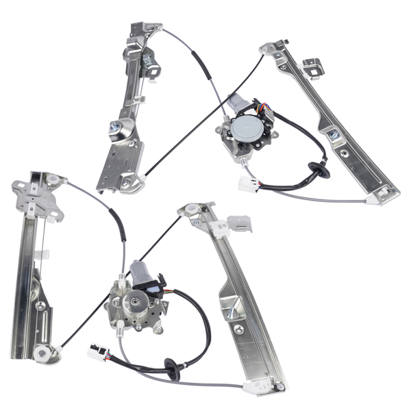 玻璃升降器 2Pcs Front Power Window Regulators with Motor Fits for INFINITI G35 Coupe 3.5L V6 2003-2007 80720AM800 80721AM800-3