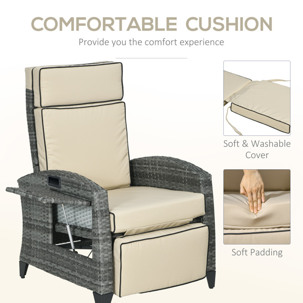 折叠式躺椅 /沙滩椅（周末不发货）（ Amazon Shipping）（WalMart禁售）-6