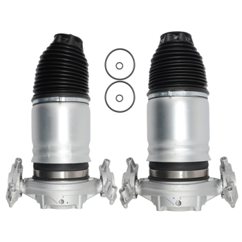 Rear Left+ Right Air Suspension Spring Bags For 10-18 Porsche Cayenne 958 92A VW Touareg 7P5 7P6616020J 7P6616019G