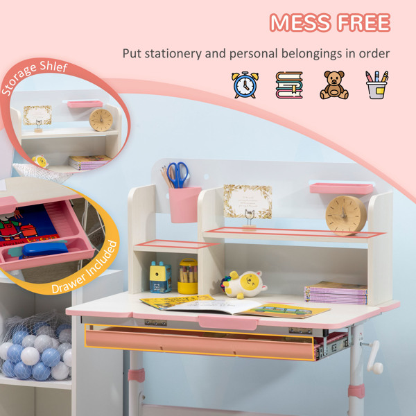 儿童学习桌（周末不发货）（ Amazon Shipping）（WalMart禁售）-5