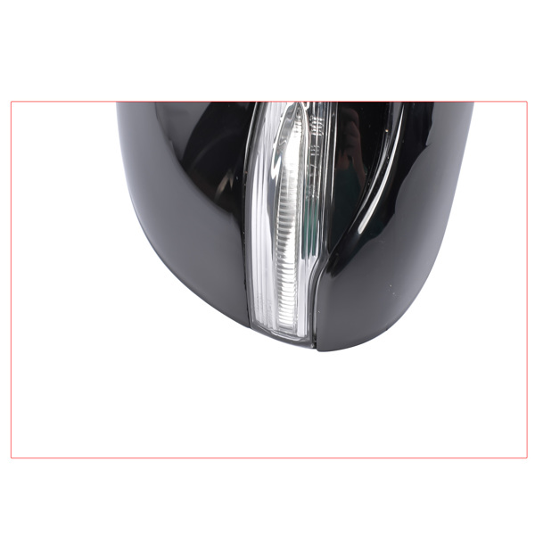 后视镜 Mirrors Passenger Right Side Heated Hand Fit for Hyundai Santa Fe 2021-2023 Manual Folding No Memory Paintable with Puddle Light No Auto-Dimming Power Adjust 87620-S2410 HY1321331 87620S2410-8
