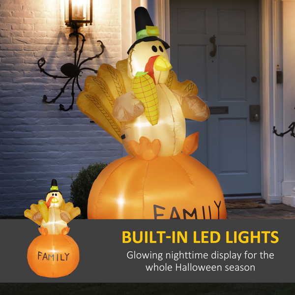 充气感恩节装饰 （周末不发货）（ Amazon Shipping）（WalMart禁售）-3