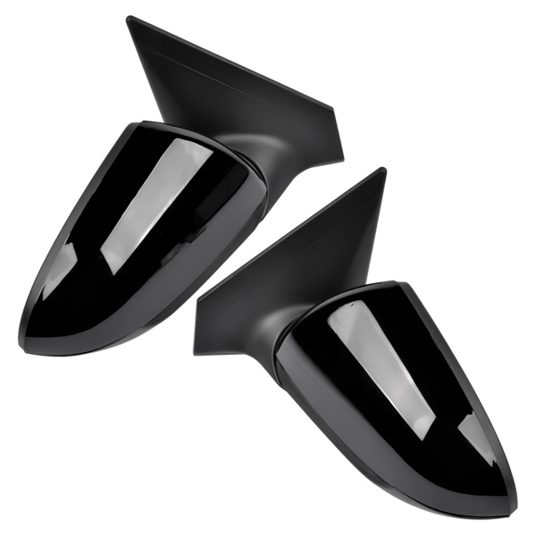 后视镜 Pair Power Mirrors Driver & Passenger Side with Blind Spot Heated Fits for Hyundai Elantra 2017-2020 87620F3020 87610F3020-5