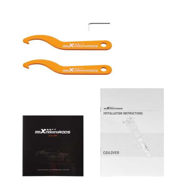 绞牙减震器降低套件 适用于本田思域 92-00款 讴歌Integra 94-01款 减震器 支撑杆 适用于本田雅阁第七代 4门轿车 CM4/CM5/CM6 2003-2007款 适用于本田讴歌TL/TL Type-S 2004-2008款-6