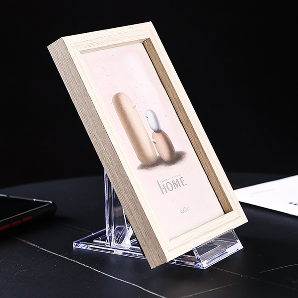 塑料支架相框支架名片架手机支架挂牌架 挂盘架 塑料展示架 10个（tk,temu下自提）-12