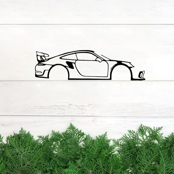 通过令人惊叹的1pc跑车金属墙艺术加速您房间的魅力-非常适合男孩和女孩房间，幼儿园（TikTok、temu下自提）-26