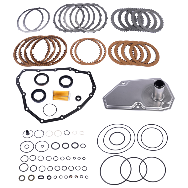 变速箱修包 JF015E RE0F11A CVT Transmission Master Rebuild Kit Filter Clutch Disc Fit for Nissan Almera Juke 1.2L Chevrolet Spark 1.0L-1