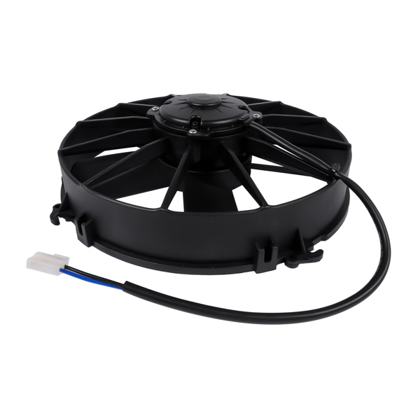 散热器风扇 Puller Radiator Cooling Fan Fits For Motorcycle ATV 1640 CFM 12In 12V Black-3