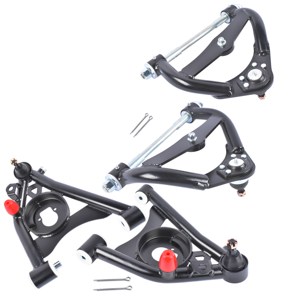 控制臂 4Pcs Front Upper and Lower Tubular Control Arms Fit for Chevrolet El Camino Buick Regal-4