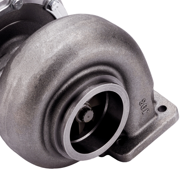 涡轮增压器 GT45 防喘振 双涡道 T4 V型卡箍 1.05 A/R 98mm 涡轮 适用于所有 4.0L-6.0L 发动机-7
