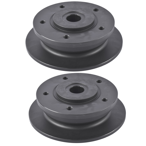 制动鼓 2Pcs Front Wheel Brake Hub Rotor Disc Replacement for John Deere Gator HPX 4x4 615E 815 620i 850D XUV AM142950 M159548 M164367 M156363-1