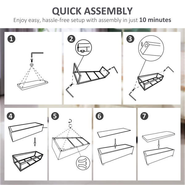 床尾椅（周末不发货）（ Amazon Shipping）（WalMart禁售）-6