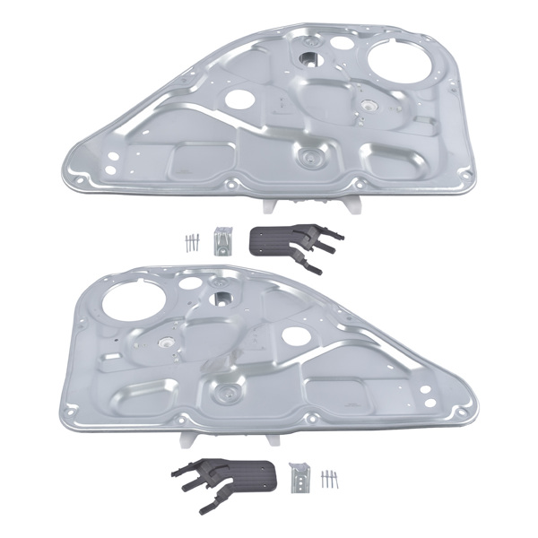 玻璃升降器 2Pcs Rear Power Window Regulators Left + Right Fit for Hyundai Genesis Sedan 2009-2014 834013M000 834023M000-4