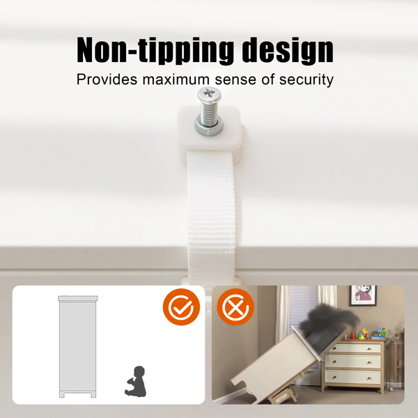 食品柜，71.65 英寸高储物柜，带抽屉，2 个橱柜和 6 个门架，可调节搁板，独立式橱柜，适用于厨房、客厅、浴室，农舍风格，白色-9