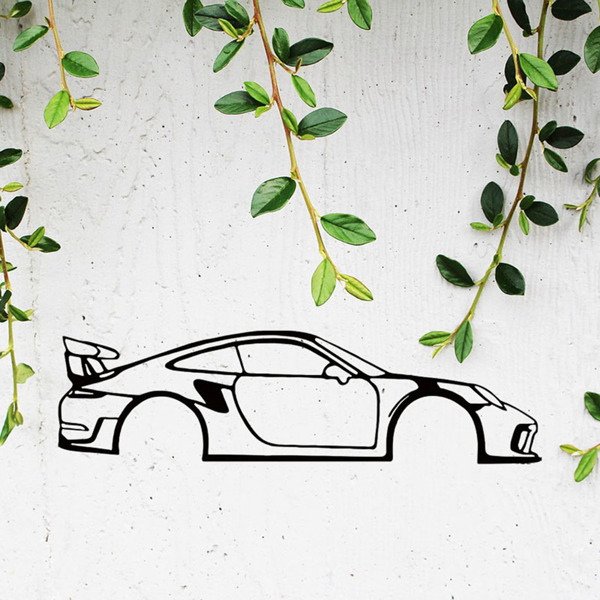 通过令人惊叹的1pc跑车金属墙艺术加速您房间的魅力-非常适合男孩和女孩房间，幼儿园（TikTok、temu下自提）-24