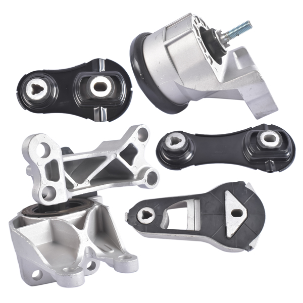 发动机支架 5PCS Engine Transmission & Torque Strut Mount Set Replacement for Ford Explorer 3.5L 2014-2016 A5734 A5569 A5568 A5635-9