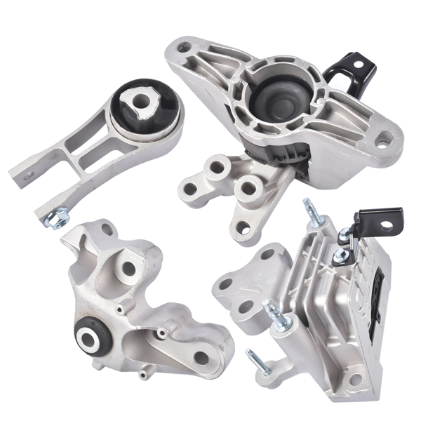 发动机支架 4Pcs Engine Mount & Auto Trans. Mount Set Replacement for Chrysler Pacifica Voyager 3.6L V6 2017-2021 68224744AC 68224742AA-10