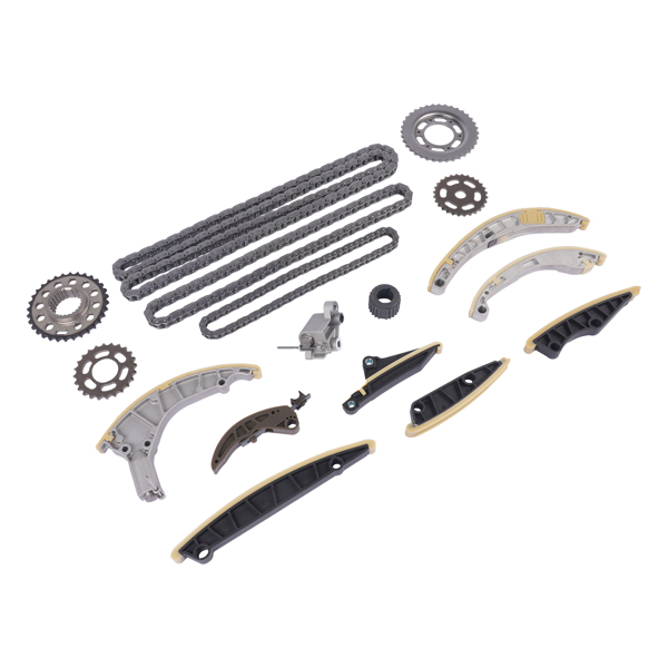正时链条套装 Timing Chain Tensioner Repair kit Replacement for Audi A4 A6 Q5 Q7 Volkswagen Touareg Porsche Panamera 3.0 T 059109229AK -5