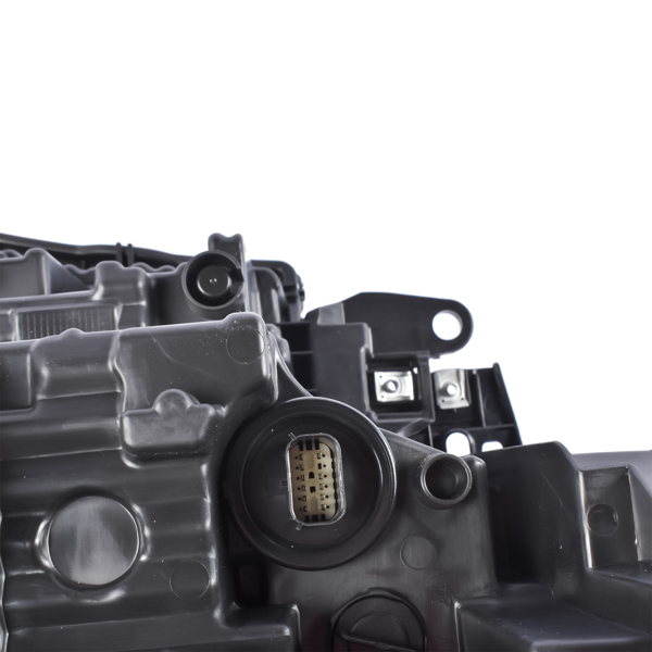 大灯 Left Driver Side LED Headlight w/ Black Reflector Replacement for 19-24 Replacement for Ram 2500 3500 6.4L-6
