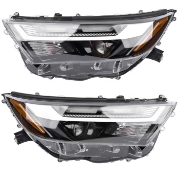车灯 Pair Left+Right LED Headlight Lamp Assembly Replacement for Toyota RAV4 2.5L 2022 2023 2024 811500R350 811100R350
