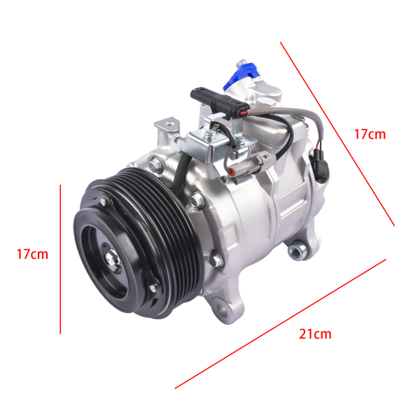 空调压缩机 A/C Compressor 7SBU17C with Clutch Replacement for BMW 228i 320i 328d 328i 428i 528i 535d 64529216466-12